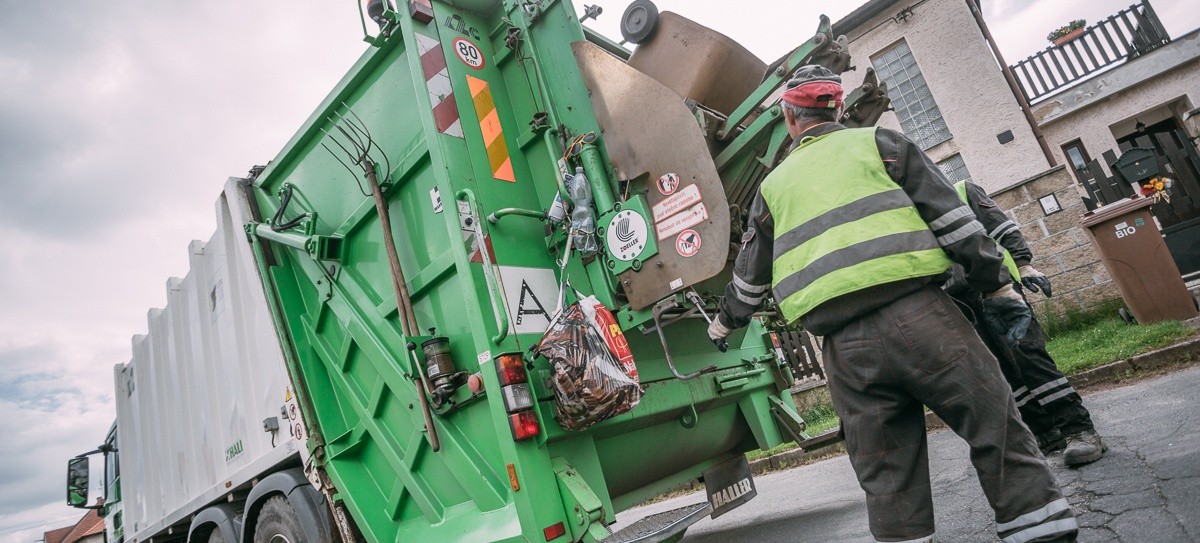 pravidelný svoz odpadu
